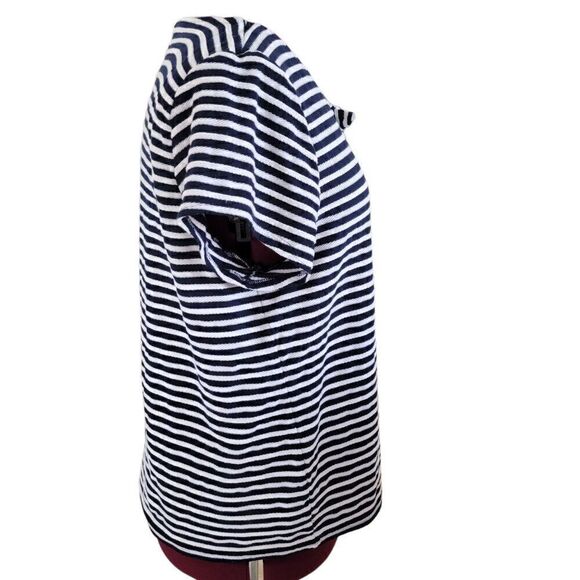 Liz Claiborne Striped Top (Size XXL) - Picture 2 of 6